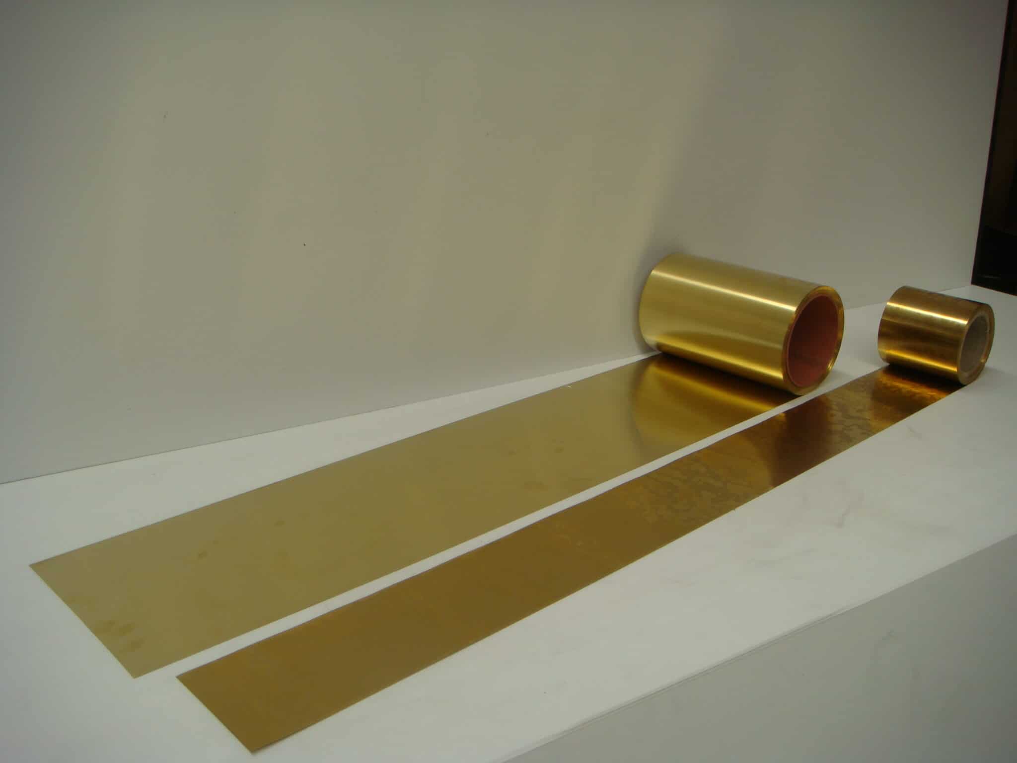 Brass Shim Stock Packets or Continuous Rolls PP Shim